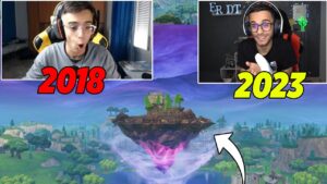 LA MIA REAZIONE ALLA STAGIONE 6 NEL 2023 vs 2018 su FORTNITE!!