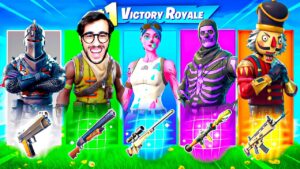 LA RANDOM SKIN OG CHALLENGE SU FORTNITE!