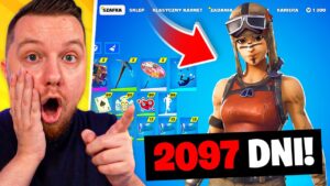 Moje KONTO założone 2097 DNI TEMU w Fortnite
