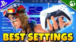 NEW BEST Controller SETTINGS + Sensitivity for Console Players (Fortnite Tutorial)