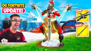 Nick Eh 30 has flashbacks of OG Fortnite!