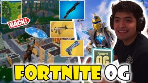 PGOD JUEGA FORTNITE OG🔥NOSTALGIA PURA * PGOD MAS OG QUE NUNCA*