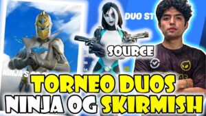 PGOD Y SOURCE TORNEO NINJA OG SKIRMISH DUOS🔥FORTNITE OG (RESUMEN COMPLETO)