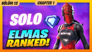 RANKED MAÇTA GANİMET GÖLÜNE BASE YAPTIM ! ELİTE OLDUM (Fortnite)