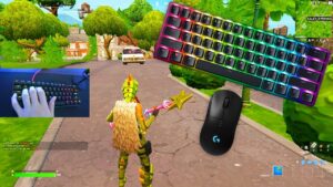 Razer Huntsman Mini OG Fortnite Map🤩Keyboard Sounds 240 FPS Smooth 4K⭐