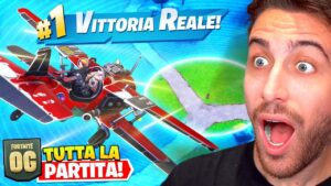 Rimango TUTTA la Partita sull'AEREO e VINCO! Stagione OG Fortnite ITA!