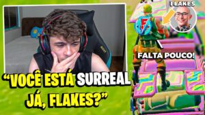 SUETAM se IMPRESSIONA com EVOLUÇÃO do FLAKES em pouco tempo no COMPETITIVO!