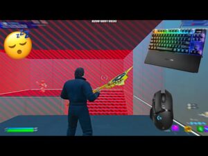 Steelseries Apex Pro TKL ASMR Chill🤩 Piece Control 1v1🏆Satisfying Keyboard Fortnite