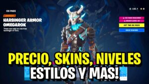 TODO LO QUE NECESITAS SABER DEL PASE DE BATALLA DE FORTNITE OG TEMPORADA 5 CAPITULO 4! (Precio!?)