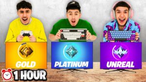 Who Can Get The Highest Rank In 1 Hour Of OG Fortnite! (Ranked Fortnite)