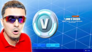 claim zo jou 1,000 v-bucks fortnite og cadeau... (uitleg)