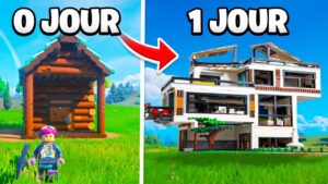 1h pour CONSTRUIRE la Meilleur MAISON LEGO sur Fortnite !