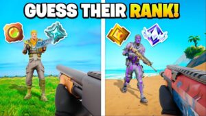 1v1ing fortnite players then guessing their rank…