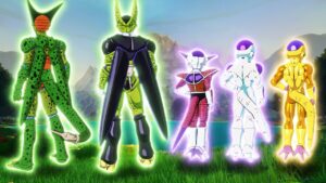 (2023) NEW Frieza & Cell x Fortnite - All Transformations & Full Gameplay!