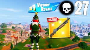 27 Elimination Solo Vs Squads Win Full Gameplay (Fortnite Chapter 5)