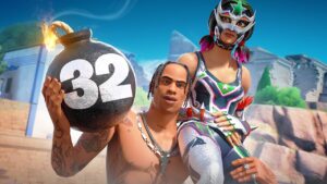 32 elims with Mongraal