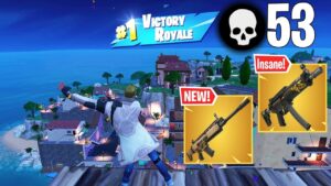 53 Elimination Solo Vs Squads Wins Full Gameplay (Fortnite Chapter 5)