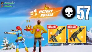 57 Elimination Duo Vs Squads "Build / ZeroBuild" Wins Full Gameplay (NEW Fortnite Chapter 5!)