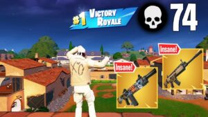 74 Elimination Solo Vs Squads Gameplay Wins (Fortnite Chapter 5)