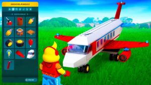 AVIÃO PERFEITO(ou quase kkk) no LEGO FORTNITE Ep. 6