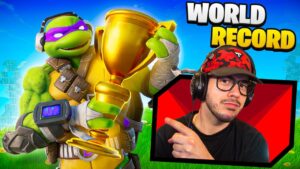 Breaking *ANOTHER* World Record Win Streak! (Fortnite)