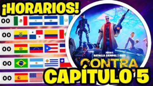 ¿CUANDO INICIA EL CAPÍTULO 5 de FORTNITE? ⏰❓ HORARIOS FORTNITE CAPÍTULO 5 TEMPORADA 1