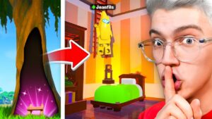 Celui qui CONSTRUIT la meilleure BASE SECRÈTE GAGNE sur LEGO Fortnite !