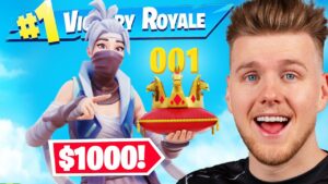 Every Fortnite Win = $1000