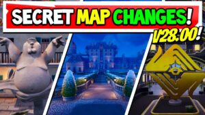 Fortnite CHAPTER 5 SECRET MAP CHANGES | v28.00
