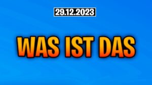 Fortnite Daily Item Shop 29.12.2023 | ÄHM OKE | Shop von heute 29.12.2023