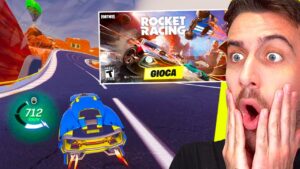 Gioco ROCKET RACING su Fortnite! *NUOVA* Modalità Capitolo 5 Fortnite ITA!