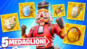 HO PRESO I 5 MEDAGLIONI OP DI FORTNITE!