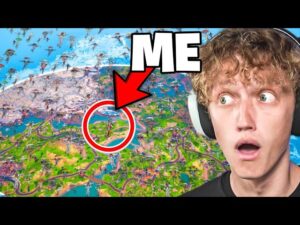I WAS HUNTED BY 99 DEFAULTS IN FORTNITE CHAPTER 5!