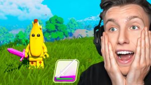 Ich BAUE das OP SCHWERT in Fortnite Lego!