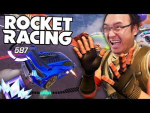J'AI ATTEINT UN RANG INCROYABLE SUR ROCKET RACING (Fortnite) !