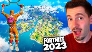 JOGUEI FORTNITE em 2023 (O QUE MUDOU?) - Fortnite
