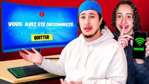 J'ai HACKÉ le PC de mon frère et pris le CONTRÔLE en pleine VIDEO FORTNITE !