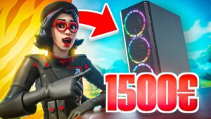 J'ai JOUÉ avec le MEILLEUR PC GAMER DU MONDE sur FORTNITE ! 🤯 (1000 FPS)