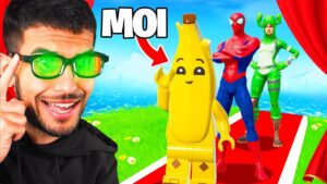 J’ai utilisé Un Skin Lego pour tricher dans un DÉFILÉ de MODE Fortnite !