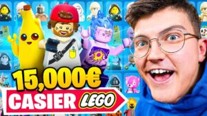Je DÉCOUVRE mon CASIER LEGO sur FORTNITE