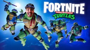 Jugué con LAS TORTUGAS NINJA en Fortnite y son increíbles