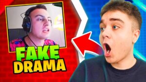 KUBX VS KAZAMA - USTAWIANE DRAMY w Fortnite ?