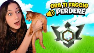 LA MIA GATTINA MI DISTRAE MENTRE GIOCO LE RANKED su FORTNITE ITA 😡