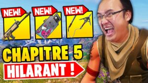 LES NOUVELLES ARMES SUR FORTNITE CHAPITRE 5 SONT HILARANTES !