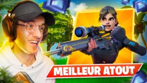 Les MEILLEURS ATOUTS pour le SNIPER sur FORTNITE... En route pour l'élite