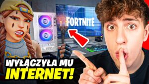 MAMA WYŁĄCZYŁA MU INTERNET w Fortnite