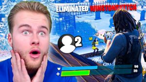 MEGA SPANNENDE 1 VS 1 IN DE ENDGAME! 😱 - Fortnite Battle Royale (Nederlands)
