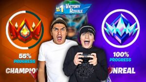 Mein BRUDER und Ich versuchen den HÖCHSTEN RANK in FORTNITE zu erreichen! ⚜️- (Road to Unreal Serie)
