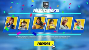 Merci Fortnite.. 3 SKINS GRATUITS pour tout le monde !!