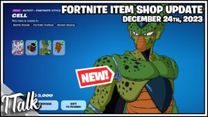 *NEW* FRIEZA AND CELL SKINS! Fortnite Item Shop [December 24th, 2023] (Fortnite Battle Royale)